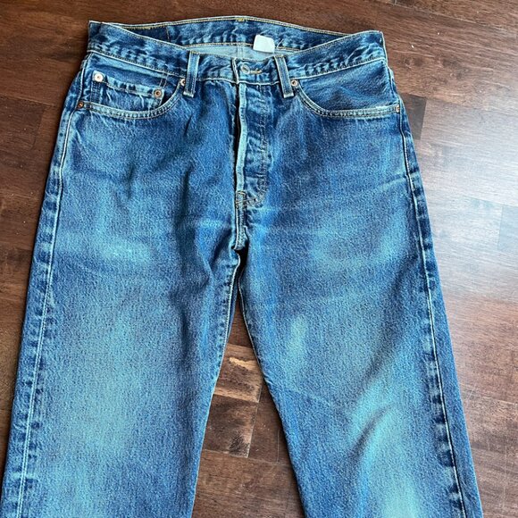Levi's 501 Blue Jeans - Size 32 x 30 - Y2K - Mexico - Picture 3 of 10